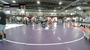 175 lbs Round 5 (12 Team) - Nikolaos Drakopoulos, Prime Silver vs JD Heiser, Boyertown