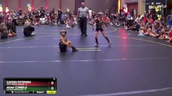 52 lbs Round 3 (4 Team) - Cayden Petersen, East Kansas Eagles vs Noah Curbelo, MO Outlaws Black
