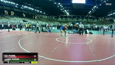 170 lbs Cons. Round 4 - Lily Tucker, Osceola (Kissimmee) vs Lamees Hudson, Oakleaf