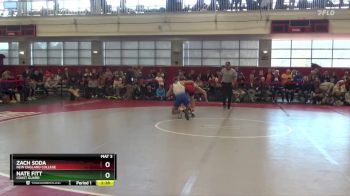 149 lbs 1st Place Match - Nate Fitt, Coast Guard vs Zach Soda, New England College