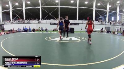97 lbs Round 5 (6 Team) - Dalila Tovar, Washington vs Alexandria Skidmore, Oklahoma