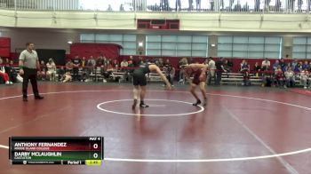 197 lbs Champ. Round 2 - Darby McLaughlin, Castleton vs Anthony Fernandez, Rhode Island College