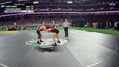 D4-120 lbs 7th Place Match - Cole Grollimund, St Louis vs Aiden Muñoz, Bangor