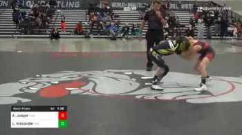 80 lbs Semifinal - Aiden Jalajel, Team Tulsa Wrestling Club vs Logan Alexander, Usa Gold