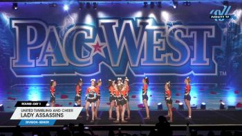 United Tumbling and Cheer - Lady Assassins [2024 L3 Senior Day 1] 2024 PacWest Grand Nationals