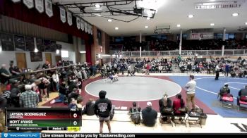 132 lbs Cons. Round 6 - Hoyt Hvass, Lewiston High School vs Jaysen Rodriguez, Hermiston