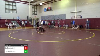 160 lbs Consi Of 8 #2 - Xavier Sounder, Woodward Academy vs Salman Abbasi, St. Mark's School Of Texas