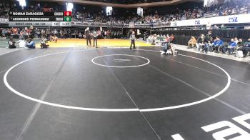 6A 132 lbs Champ. Round 1 - Roman Zaragoza, San Antonio Churchill vs Leonides Fernandez, El Paso Eastwood