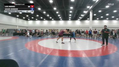 285 lbs Cons. Sub-semis - Luis Jimenez, Brandon High School vs Jakari Johnson