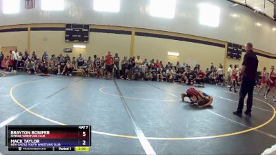 70 lbs Cons. Semi - Tyler Frepan, Contenders Wrestling Academy vs Josh Musselman, Dragon Wrestling Club