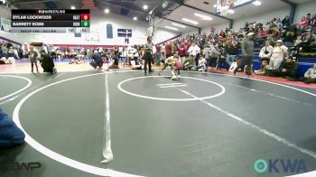 55 lbs Consi Of 4 - Dylan Lockwood, Heat vs Barrett Robb, IRONMEN Wrestling Club