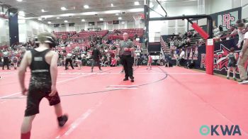 45 lbs Quarterfinal - Barrett Gorman, Jaguar Wrestling Club vs Lennox Robison, Independent
