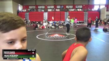 65 lbs 1st Place Match - Royce Davis, Coaling Grapplers vs Miles McElrath, Arab Youth Wrestling