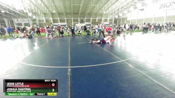 135 lbs Cons. Round 3 - Joshua Makitrin, Northside Wrestling Club vs Jesse Little, Morgan Wrestling Club