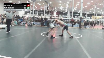 122 lbs Rr Rnd 4 - Peter Filli, Homegrown White - HSC vs Max Berman, Team Shutt Garnett Trained - HSC