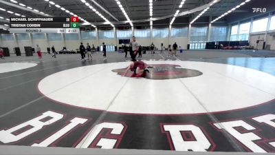 141 lbs Round 3 - Tristan Corbin, Bloomsburg vs Michael Schiffhauer, Sacred Heart