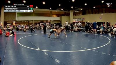 106 lbs Cons. Semi - Colten Calvin, Nashville Catholic Wrestling vs Ethan Bayliss, Indianapolis Cathedral