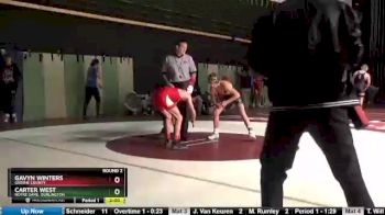 106 lbs Round 2 - Carter West, Notre Dame, Burlington vs Gavyn Winters, Greene County