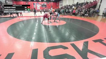 190 lbs Champ. Round 1 - James Bansley, Chicago (ST. RITA) vs Ehyeuss Tamez, MOLINE