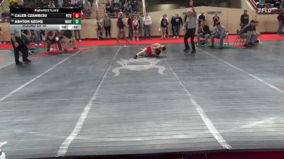 90_B lbs Round Of 64 - Caleb Czaniecki, Peters Twp vs Ashton Szoke, Northampton