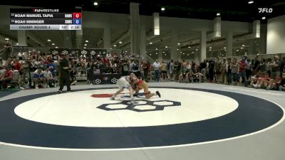 65 lbs Champ. Round 4 - Noah Manuel Tapia, Blue & Gold Wrestling Club vs Noah Nininger, Staunton River Wrestling Club