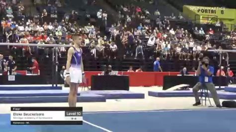 Blake Beuckelaere - Floor, Michigan Academy of Gymnastics - 2021 USA Gymnastics Development Program National Championships
