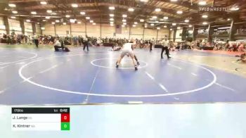 170 lbs Consi Of 16 #1 - Joshua Lange, GA vs Kaiden Kintner, WA