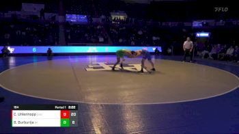 184 lbs Brian Burburija, Air Force vs Caleb Uhlenhopp, Utah Valley