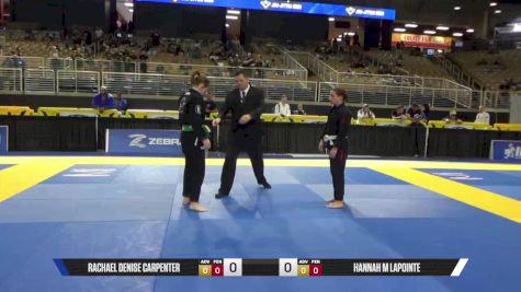 Hannah M Lapointe vs Rachael Denise Carpenter 2025 Pan Jiu Jitsu IBJJF Championship