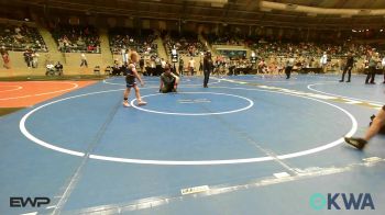 60 lbs 2nd Place - Caulder Schultz, Team Tulsa Wrestling Club vs Danger Welch, Claremore Wrestling Club