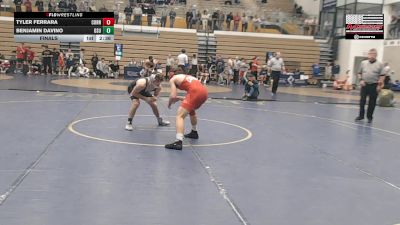 133 lbs Final - Tyler Ferrara, Cornell vs Benjamin Davino, Ohio State