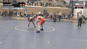 133 lbs Final - Tyler Ferrara, Cornell vs Benjamin Davino, Ohio State