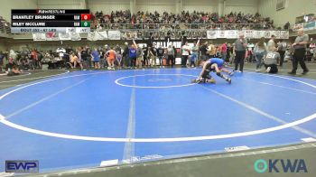 67 lbs Consolation - Brantley Brunger, Raw Wrestling Club vs Riley Mcclure, Raw Wrestling Club