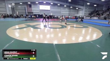 5-120 lbs Champ. Round 1 - Aidan Shufelt, Independence High School vs Connor Roark, Louisa County