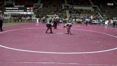 6-7A 138 Quarterfinal - Evelyn Holmes-smith, Enterprise HS vs Arianna Hayes, Alma Bryant