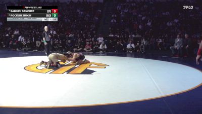120 lbs Final - Samuel Sanchez, Esperanza (SS) vs Rocklin Zinkin, Buchanan (CS)