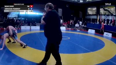 71kg Quarterfinal - Noah Zigby, Tritton Performance WC vs Abraham Pomeroy, Jr Badgers