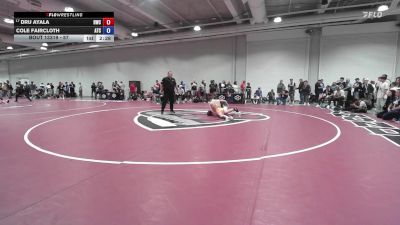 57 lbs Cons. Round 4 - Dru Ayala, Hawkeye Wrestling Club vs Cole Faircloth, Aniciete Training Club