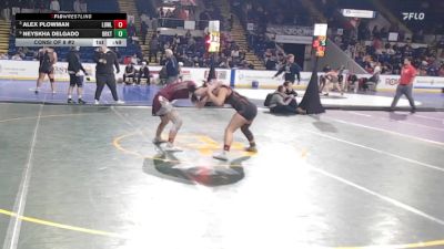 126 lbs Consi Of 8 #2 - Alex Plowman, Lowell vs Neyskha Delgado, Brockton