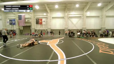 125 lbs Cons. Round 2 - Trinity Jurgens, Box Elder vs Kimber Anderson, Cedar Valley