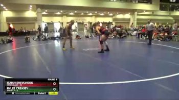 195 lbs Round 3 (10 Team) - Isaiah Shevchook, NFWA Black vs Rylee Creasey, Wasatch