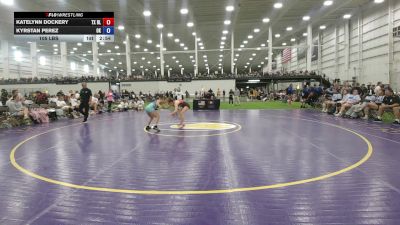 105 lbs Katelynn Dockery, Texas Blue vs Kyrstan Perez, Oklahoma