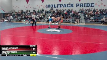 182 lbs Quarterfinal - Daniel Cisneros, Centralia vs Nolan Hudson, Rochester