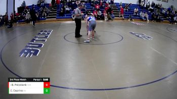 160 lbs 3rd Place Match - Ben Polyblank, Connellsville vs Calogeo Caprino, Shaler Area