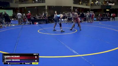 175 lbs Semifinal - Kaden McCrary, AR vs Mason OBanion, KS