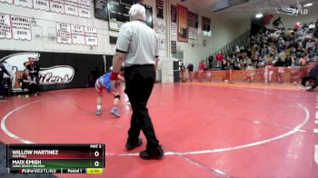 110 lbs Cons. Round 6 - Lisa Diaz, JW North vs Leilani Harris, Beckman