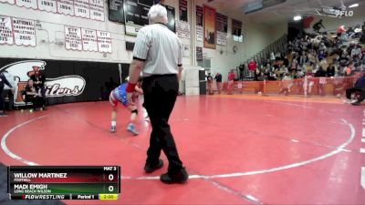 110 lbs Cons. Round 6 - Lisa Diaz, JW North vs Leilani Harris, Beckman