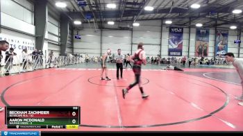 110 lbs Rd# 4- 2:00pm Friday Final Pool - Aaron McDonald, Nauman Green vs Beckham Zachmeier, No Escape W.A.