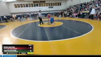 120 lbs Champ. Round 2 - Ryan Nguyen, Grapevine Cross Timbers vs Mason Kilgore, Trinity Christian Academy