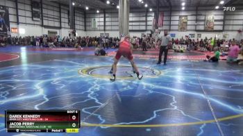 138 lbs Round 3 (4 Team) - Jacob Perry, BEASTWORKS WRESTLING CLUB vs Darek Kennedy, RIVER CITY WRESTLING CLUB